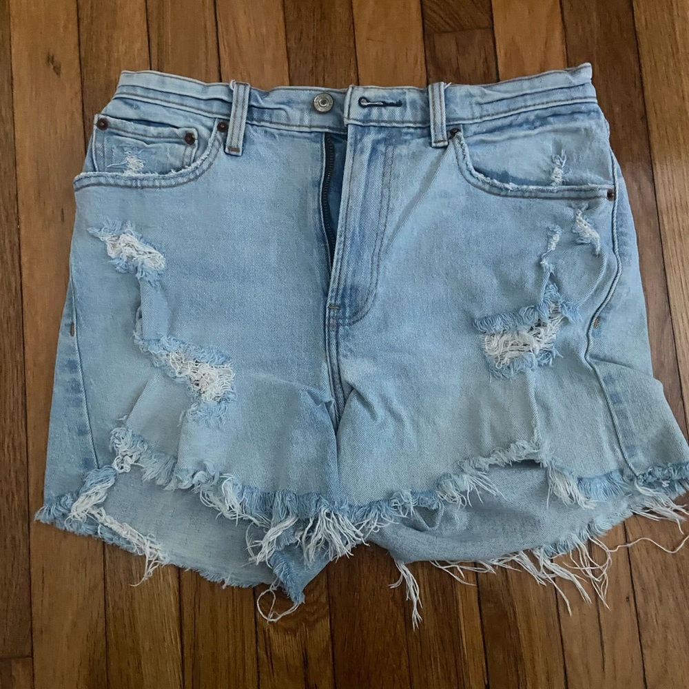 Curve Love High Rise 4 Inch Mom Shorts